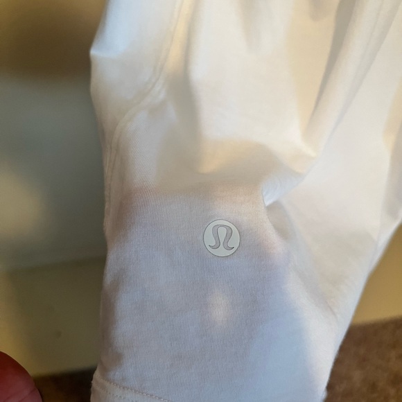 Lululemon White Love Tank Top Pleated - Picture 5 of 5